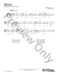 Motzi piano sheet music cover